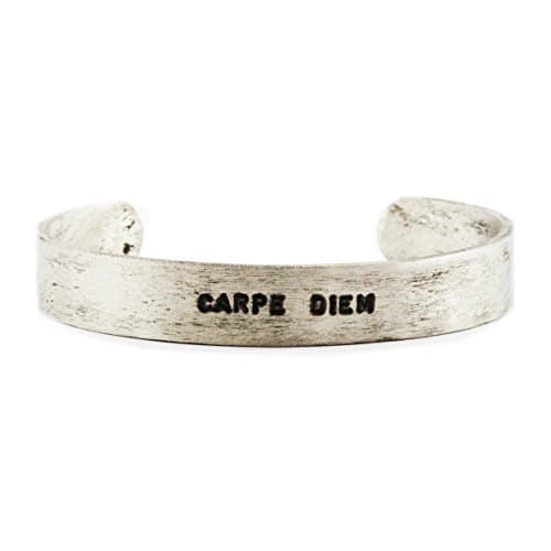 Personalized Hand Stamped SILVER Custom Mens Cuff Bracelet, Unique CUSTOM Engraved Cuff Bracelet, Anniversary Gift For Husband