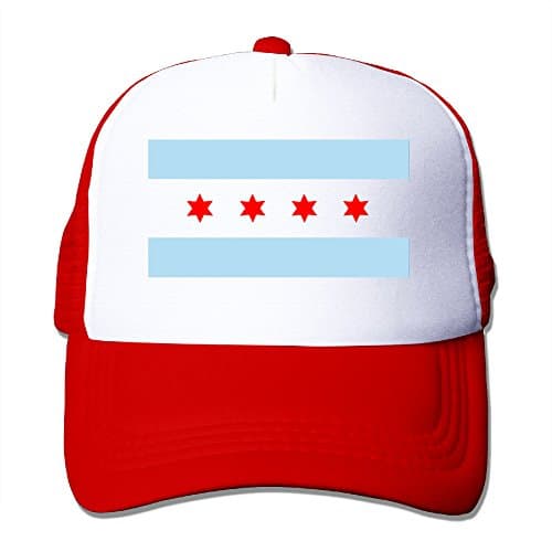 Flag Of Chicago One Size Fits Most Adjustable Cap