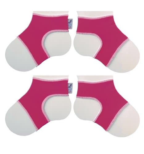 Sock Ons Classic (6-12 Months), Fushcia, 2 Pack