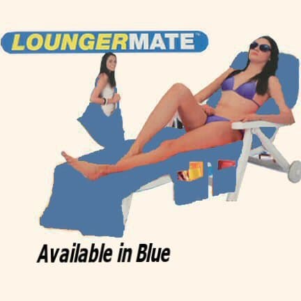 Loungermate - Bag - Towel With Pockets - BLUE