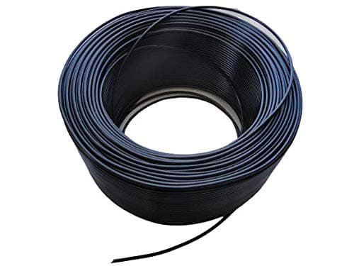 200ft RG223 50 Ohm Double Shielded Coaxial Cable Black PVC Jacket RG-223 Silver Plated Copper Inner Conductor