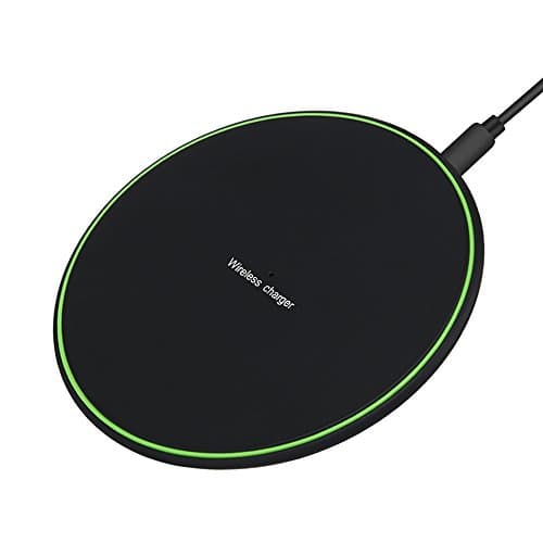 Wireless Charger, Wireless Charger Compatible with iPhone x/8/8 Plus, 5w Wireless Charger Pad Compatible with Samsung s8/s9/s9 Plus/Note 8/7/s7/s7 Edge and All Qi-Enable Devices