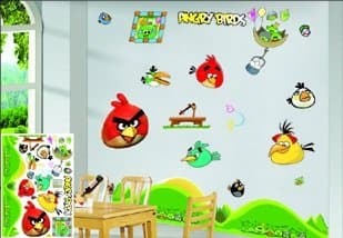 Princess' Dream Angry Birds Wall Sticker and Decal