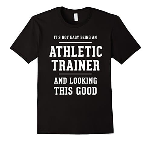 Mens Funny Athletic Trainer Birthday Gift Idea Medium Black