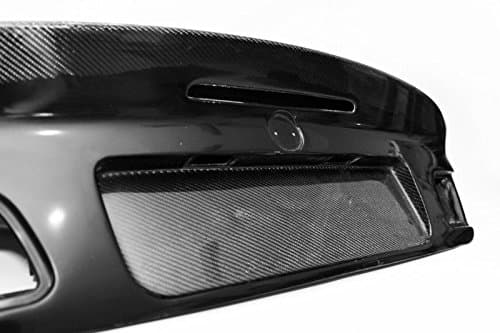 BMW E46 Convertible 00-06"CSL Style Trunk Lid FRP with 2x2 CF Accents