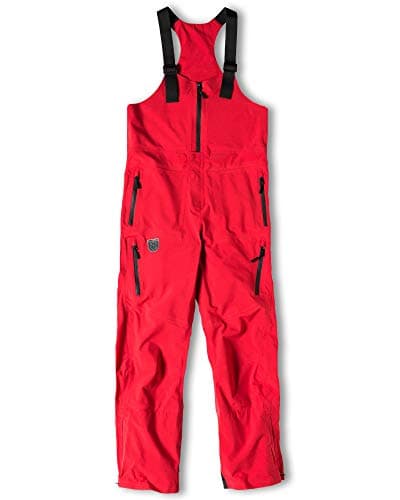Chamonix Backside Bib Snowboard Pants Red Mens Sz L