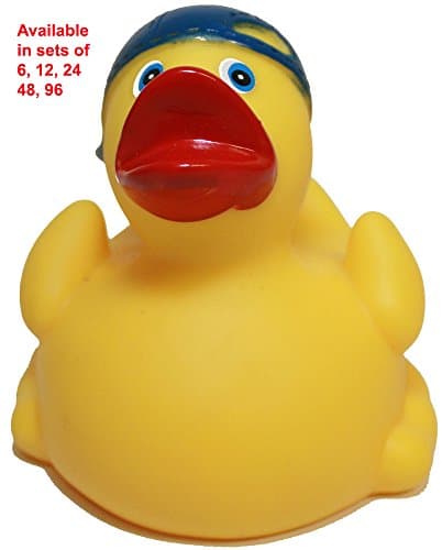 Rubber Duck Cool Feeling Expressed That Floats Upright, Buly 6,12,24,48,96 Pc Pack for Party Gift Giving, QTY (24)