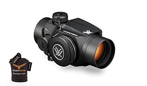 Vortex Optics Sparc 402 Red / Green Dot Gun Sight (SPC-402) bundled with Ikonops Micro Fiber lens cloth