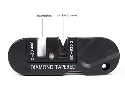 Bekhic Knife Sharpener Multifunction Pocket Knife Sharpener For Outdoor Survival Hunting Fishing Hiking Camping EDC Knife Sharpener