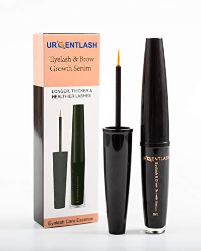 Eyelash Growth Serum Natural Eyebrows Booster | 2-in-1 for 50% More Growth in 2 Weeks | Longer Lash Fuller & Thicker Lashes & Brow Enhancer| Non-Irritating Eyelashes Treatment for Fast Results (3 ML)