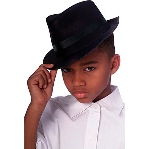 Children Fedora Child Hat -Fits Size 6-12 Years