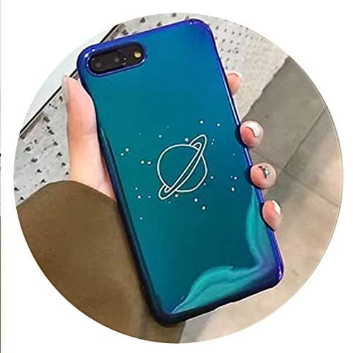 Universe Planet Case for iPhone Xs XR XS Max X 8 7 6 6S Plus Retro Fashion Cartoon Phone Back Cover Cases Gift,2,for iPhone XR