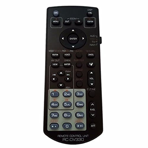 Aurabeam RC-DV330 Remote Control For KENWOOD Car Audio System RCDV330