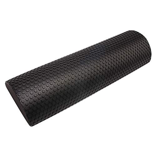 DANLA Half Round Foam Roller for Muscle Massage, Physical Therapy, Core & Balance Exercises Stabilization