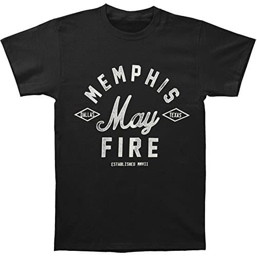 Memphis May Fire Men's Established T-shirt Large Black