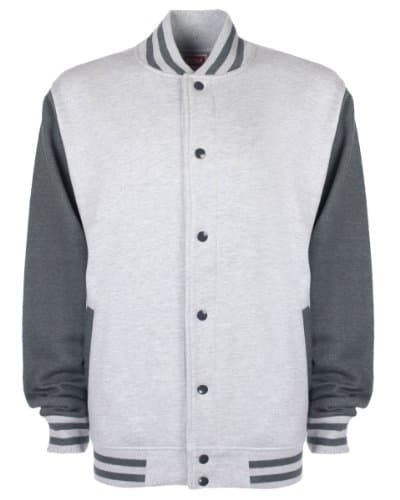 fdm Unisex Varsity/University Jacket (Contrast Sleeves)