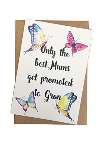 Dios Designs Only the Best Mums get promoted to Gran Wish Bracelet, Badge, Magnet, Keyring or Mirror DD105