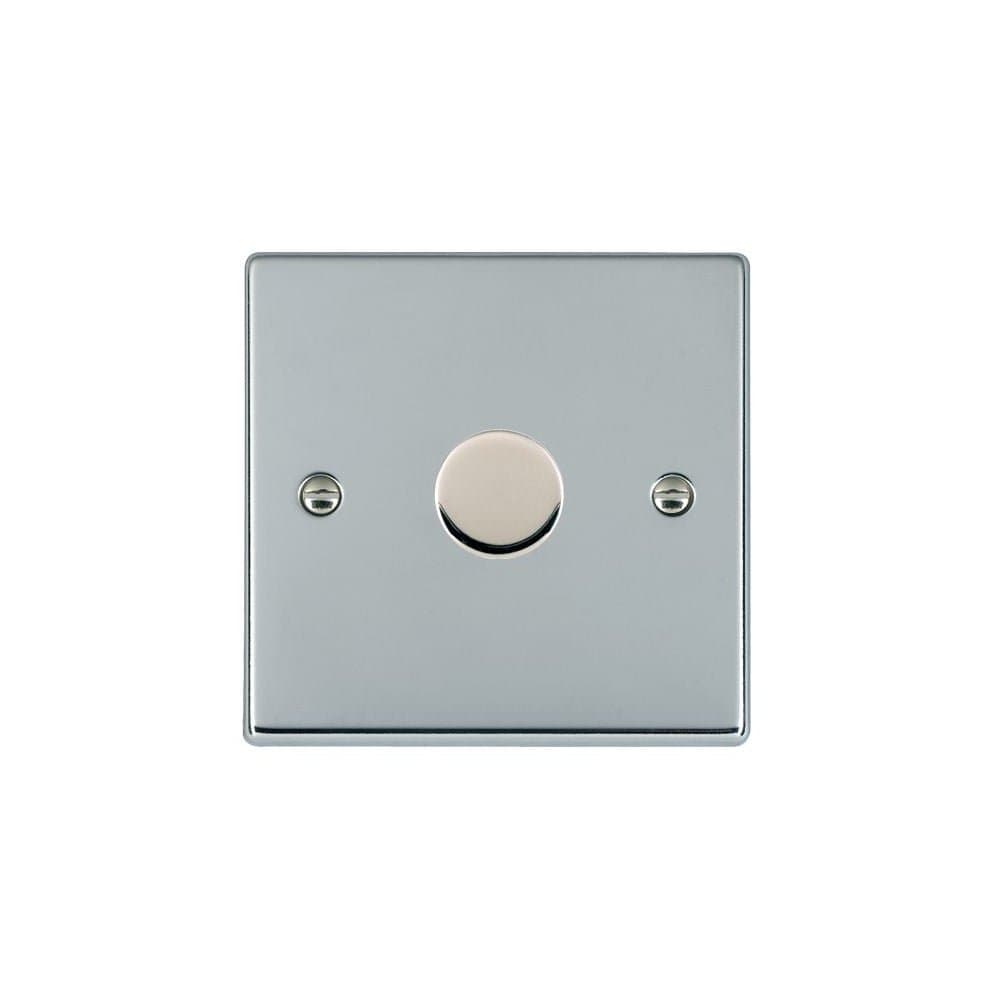 Hamilton Litestat Hartland Bright Chrome 1g 100W LED Dimmer BC