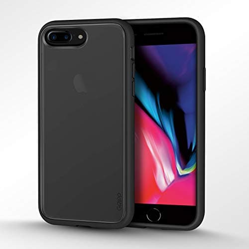 gripp® amaze back case for apple iphone 8+ {compatible with apple iphone 7+ & apple iphone 6+} scratch resistance pc shield with tough bumper drop tested total protection back cover