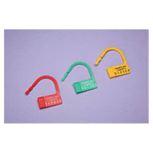 WP000-PT 7635-10 7635-10 Seal Security Plastic Red Numbered 1x1-1/2" 100/Pk Health Care Logistics