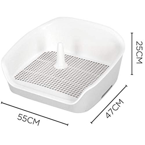 Llsdls Pet Dog Toilet Pull On The Potty Automatic Male Dog Urinal Large Flushing Supplies Artifact (Color : Gray)