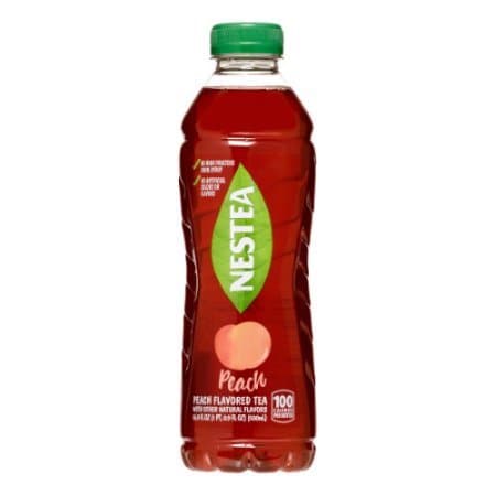 Nestea Iced Tea, Peach, 16.9 Fl Oz, 24 Count (Pack of 3)