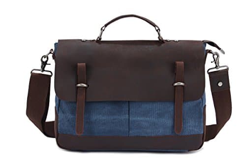 Ubager Casual Laptop/ Computer Backpack Highschool Massenger Shoulder Handbag (navy Blue)