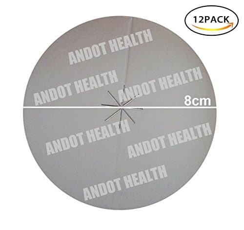 Ear Candles Candling 8cm Protector Discs (Pack of 12) by Protective Disc