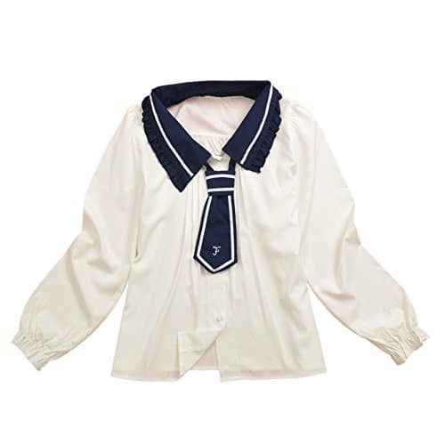 BLZ Lolita Blouse Blue Cravat