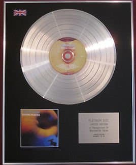 TERRORVISION - Limited Edition CD Platinum Disc- SHAVING PEACHES