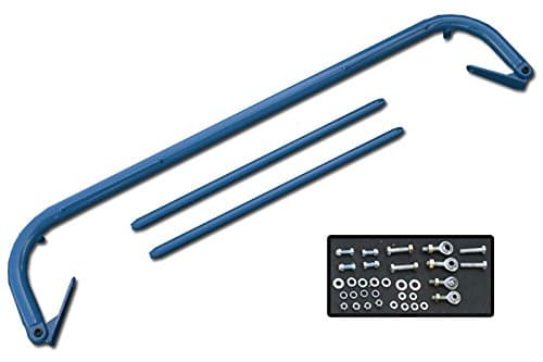 47"-52.5" Adjustable Universal Seat Belt Harness Bar Kit (Blue)
