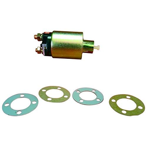 New 12V Starter Solenoid Compatible With Chrysler Dodge Eagle Compatible With Nissan Plymouth 3-Terminal MD162840, MD172861, MD174482, MD192227, MD356178, R099667M, R100431M