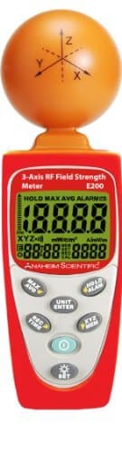 Anaheim Scientific E200 3-Axis RF Field Strength Meter by Anaheim Scientific