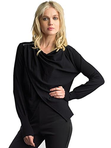 FOCUS 2000 Ladies Long Sleeve Shoulder side zip sweater