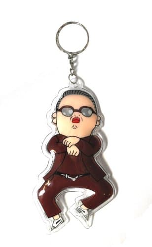 Psy Gangnam Style K-Pop Korean Keyring / Keychain