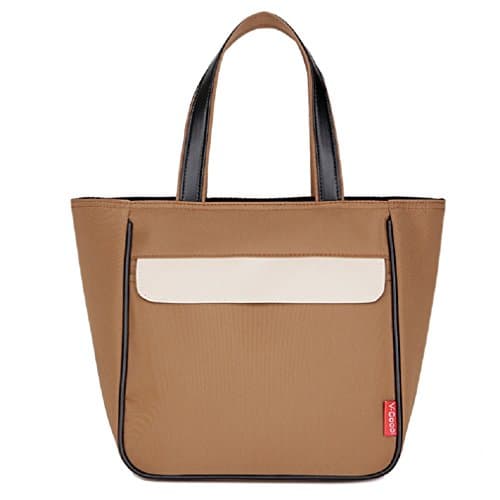 V-Coool Frame Organizer System Diaper Tote Bag,Large Capacity Storage for Mummy Mother Keeping a Short-haul Travel,Coffee