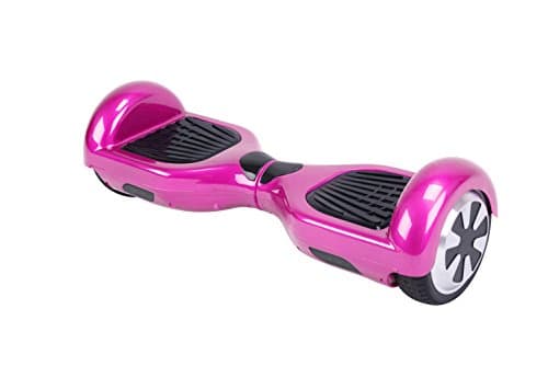 UL2272 Certified HOVERBOARD 6.5" Smart Self Balancing Electric Scooter Personal Adult Transporter with LED Lights (Pink)