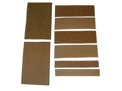 Uniform Hook and Loop Kit - Coyote Brown - Uniform Side and Patch Side Both Included - Coyote Brown