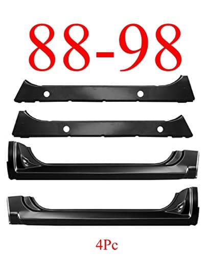 88-98 Chevy GMC 4Pc L&R Extended Rocker & Inner Rocker