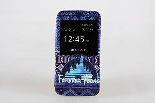 Special Cool Design New S-View Window Print Flip Leather Case Cover For Samsung Galaxy s4 SV i9500 - Melody