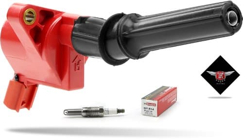 Tune Up Set™ Set of 1 High Performance Ignition coil DG-508 & 1 Motorcraft spark plug SP-514