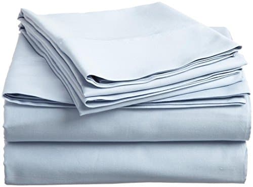 Awesome bedding 400-Thread Count Hotel New 100% Egyptian Cotton-Rich Sheet Set (4-Piece) California-King,Light Blue
