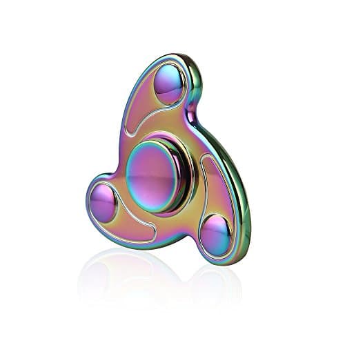 Spinner Fidget EDC ADHD Focus Toy Ultra Durable High Speed 2-5 Min Spins Precision (colorfull)