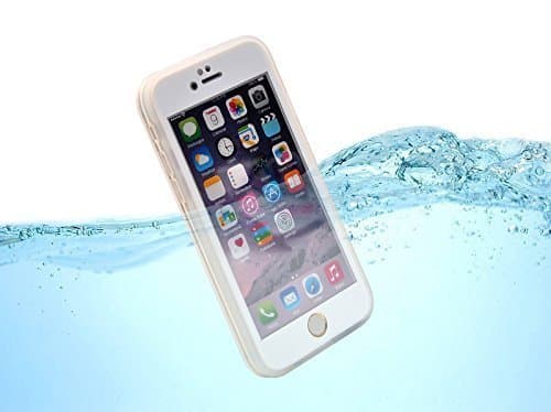 Beyda 2017 NEW Waterproof Cell Phone Carrying Cases for iPhone6Plus/6S Plus.Touch to Answer the Phone or Take Photos under Water,Dustproof,Drop Proof,Outdoor Best Partner(White-IPhone6Plus/6S Plus)