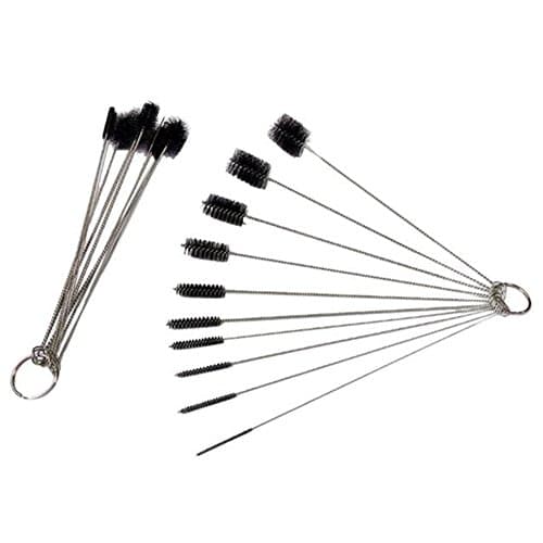 For Drinking Pipe Multi-functional Tools Brush Spray Brush Kitchen Gadget 10pcs/Set Nylon Cleaners Brush -Pier 27