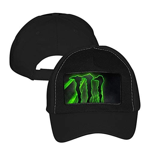 Monster Power's Energy Baseball Cap Wide-Printed Unisex Adjustable Trucker Hat