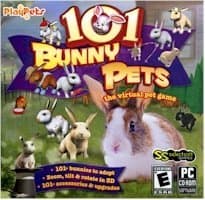 New Selectsoft Games 101 Bunny Pets Virtual Pet Game Dutch Netherland Dwarf Rex Jersey Wooley