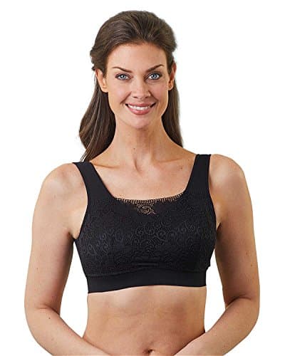 Gelmart Lace Soft Cup Camisole Bra, Black, X-Large
