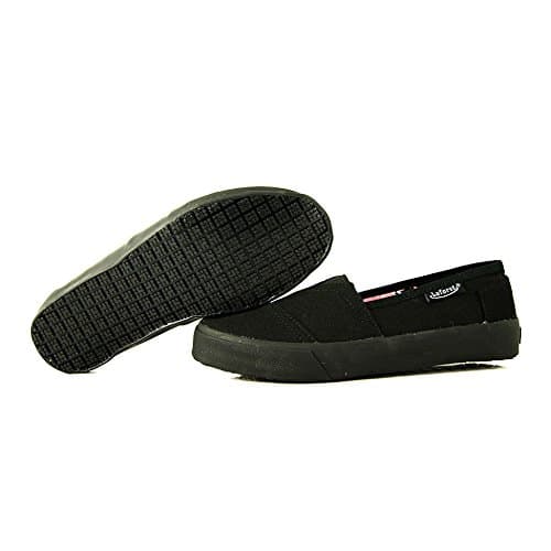 Dade Womens Sunbrella Slip Resistant Server Slip On Flat+Free Socks