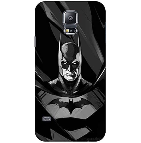 Pattern Creations pcbSGS5-1252 Batman Designer Back Cover for Samsung Galaxy S5 (Multicolour)